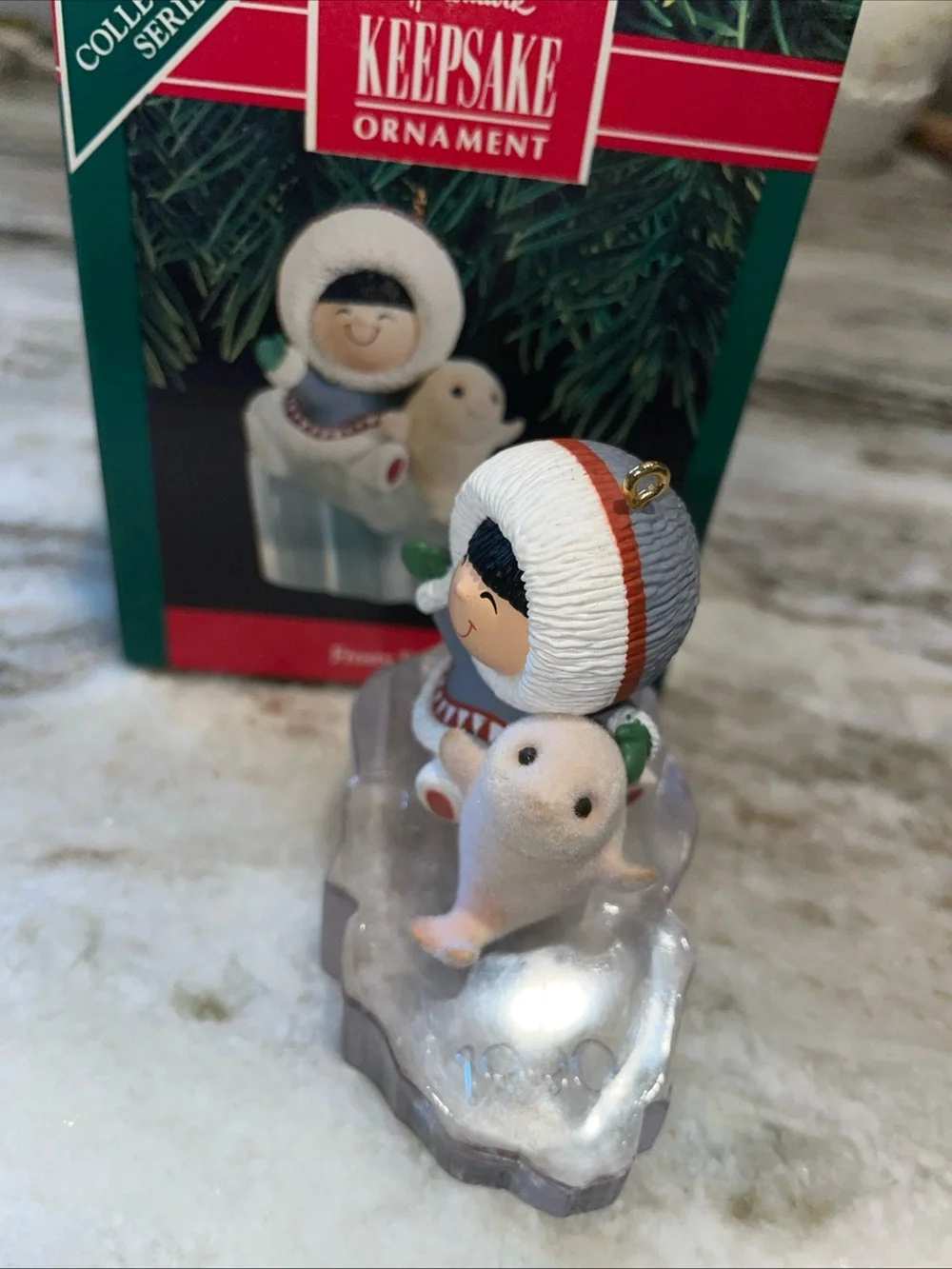 Hallmark 1990 Keepsake Ornament Frosty Friends Christmas 11th in Series Seal IOB